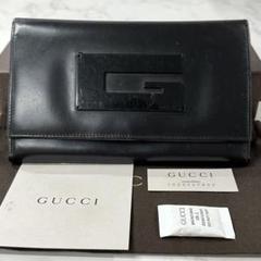 超良品‼️ グッチ GUCCI 財布 二つ折り 長財布 GG金具