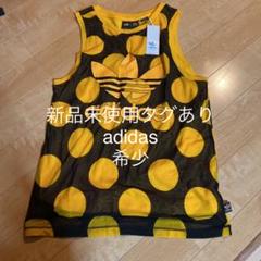 70s adidas スペイン製 メッシュタンクトップ トレフォイル