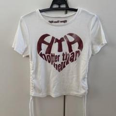 Hotter Than Hell HTH クロップドTシャツ ピチT レディース Hotter Than Hell HTH クロップドTシャツ ピチT レディース
