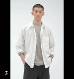 MHL 24ss GARMENT DYE COTTON POPLIN WHITE