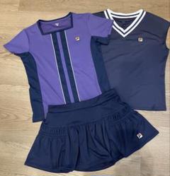 フィラ　FILA セットアップ　テニス　スコート　XL アドミラル　3点 フィラ FILA セットアップ テニス スコート XL アドミラル 3点