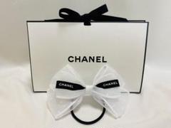 CHANEL ノベルティ　カチューシャ&シュシュ　 2点セット CHANEL ノベルティ カチューシャ&シュシュ 2点セット レディース