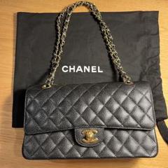 CHANELシャネル マトラッセ アイコンラインのチェーンバッグ