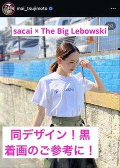 辻元 舞《美品》★sacai サカイ× The Big Lebowski★黒