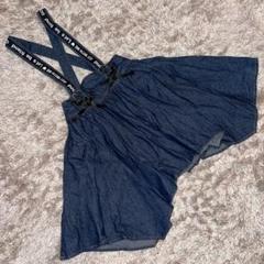 BLINGGIRLS デニムスカート　サロペット　150