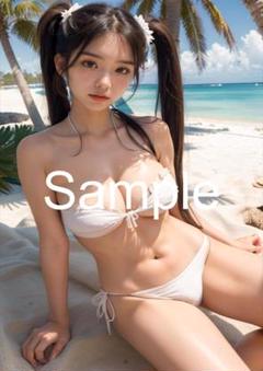 A4サイズアートポスター 1点もの 美女ポスター最高品質 C-D-５９