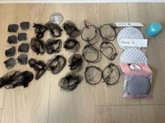 チャコット有り 黒色 シニヨンネット ヘアネット M Lサイズ 本番用 バレエ