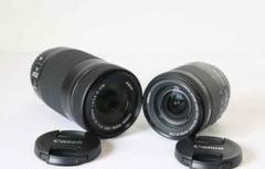 Canon EF55-250mm、Canon EF18-55mm 2本SET