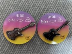 HIDE ギター型ピンバッジ 10個セット hide ギター型ピンバッジセット BLACK & サイケ - メルカリ