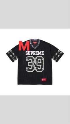 Supreme Bandana Football Jersey "Black"のサムネイル