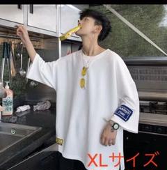 メンズ Tシャツ オーバーサイズ ストリート 韓国