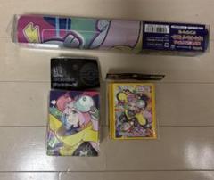 ポケモンカード　ナンジャモプレイマット、デッキシールド、デッキケース新品未未開封 ずっと気になってた ナンジャモ プレイマット デッキシールド