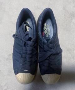 激レア adidas SUPER STAR VINTAGE 27センチ ネイビーのサムネイル