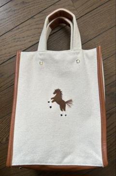 SEVEN TEN by MIHO KAWAHITO 馬刺繍トートバッグ 小 - メルカリ