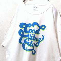 ポート&カンパニーグッドバイブスオンリー英字ロゴ Tシャツホワイト白XL古着
