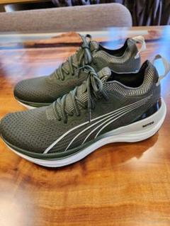 PUMA フォーエバーラン ニトロ ニット ランニングシューズ 27.0のサムネイル
