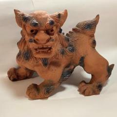 沖縄 シーサー 陶器製　素焼き