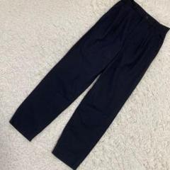 MACPHEE ストレッチパンツ ネイビー 32 カジュアル シンプル 着回し