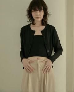 工場直売 dium. glitter cardigan bustier set - メルカリ トップス