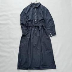 24ss✨ アンタイトル 【44】 洗える シャツ ワンピース 3L 希少 24ss✨ アンタイトル 【44】 洗える シャツ ワンピース 3L 希少
