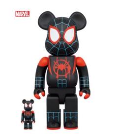 最終価格　BE@RBRICK スパイダーマン　ブラックスパイダーマン BE@RBRICK スパイダーマン 400％ Happyくじ 特賞 ベアブリック