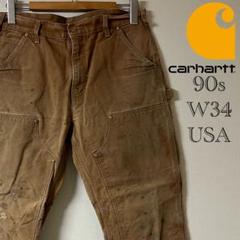 【フェード！雰囲気◎】Carhartt ダブルニーペインターパンツ　DKB 34 2025年最新】carhartt ダブルニー 34の人気アイテム - メルカリ