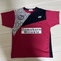 YONEX 再春館製薬所 サイン入り バドミントンウェア ピンク YONEX 再春館製薬所 サイン入り バドミントンウェア ピンク