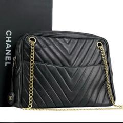 【極美品】CHANEL マトラッセ　チェーン　ショルダーバッグ　ミニボストンのサムネイル