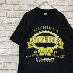 USA製90sヴィンテージTシャツ！シングルステッチ　ブラック半袖古着L30
