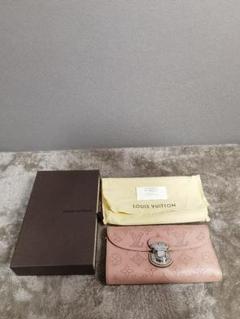 最終値下　美品 ルイヴィトン マヒナ ポルトフォイユ アメリア 長財布　ピンク