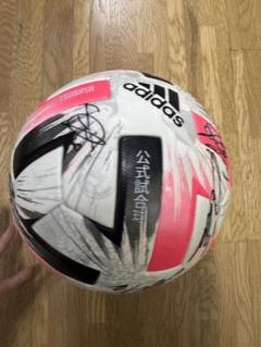 adidas TSUBASA 公式試合球 京都サンガサイン付き - メルカリ