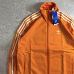 【人気カラー】adidasジャージ　ベッケンバウアー　オレンジ　y2k Mサイズ アディカラー クラシックス ベッケンバウアー トラックトップ