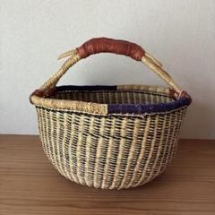 お値下げ　biga ボルガバスケット　新品 楽天市場】ボルガ伝統かご フラッグ 小 レッド ブルキナ
