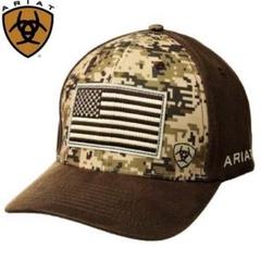 ARIAT キャップ パトリオット ブラウン 乗馬 馬術 - メルカリ