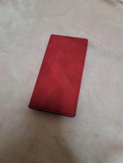 Galaxy S22 Ultra ケース手帳型 (レッド)