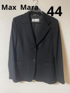「大人気 新入荷 新品」に該当するファッション通販 美品】Max 大きい 44 ウール白タグ ブラック ジャケット Mara ジャケット・アウター