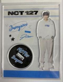 NCT127 ペンミ うちわ アクリルスタンド ジョンウ セット ジェヒョン うちわ アクスタ NCT127 ペンミ 制服 アクリル