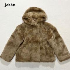 未使用級　Jakke エコファーコート　レッド　ハーフコート 2025年最新】ジャッキーファーコートの人気アイテム - メルカリ
