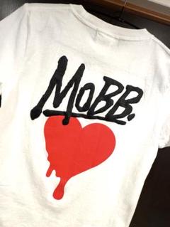⭐MOBB⭐ハートロゴ半袖T⭐ 2025年最新】mobb tシャツハートの人気アイテム - メルカリ