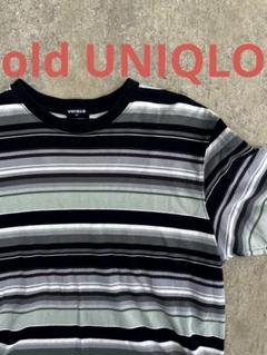 old UNIQLO マルチボーダーt-shirt Mサイズ