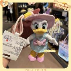 上海ディズニー デイジー ぬいぐるみ 夏 フルーツ メロン 2024年