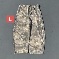 9090 King Logo Slub Denim Buggy Pants 新品 King Logo Slub Denim Buggy Pants – YZ