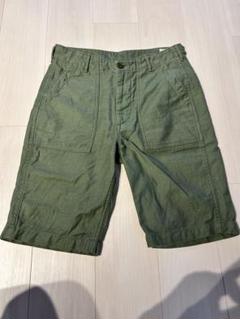 orslow オアスロウ コーデュロイ フレア ハーフパンツ 裾広ショートパンツ lunam358708.jpg