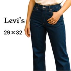 Levi’s リーバイス 513 スリムストレートデニムジーンズ メンズ 青のサムネイル