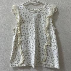 mamaraku 花柄レースタンクトップ 100cm