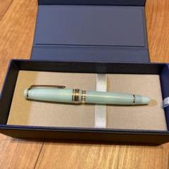 新品 字幅F ペントノート オリジナル 万年筆 しのぶの翠色 ｜万年筆