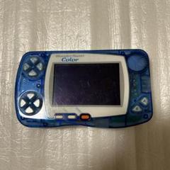 WonderSwan Color 本体 クリアブルー　ジャンク品
