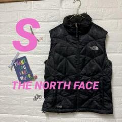 美品★　ノースフェイス　ダウンベスト　レディース 　M ブラック　600フィル THE NORTH FACE - ノースフェイス ナイロン ダウン ベスト