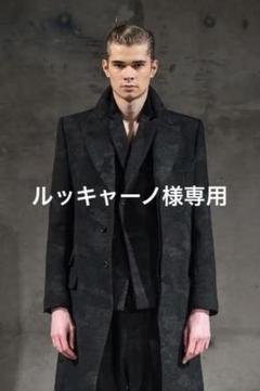 SISE シセ チェスターコート ブラック ウール100 Sサイズ SISE シセ チェスターコート ブラック ウール100 Sサイズ