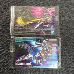 b◎ガンプラパッケージアートグミ２弾カード　2枚セット